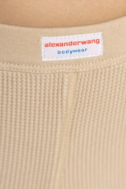 Alexander Wang beżowy Bawełniane figi