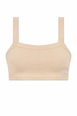 Alexander Wang beżowy Top bieliźniany