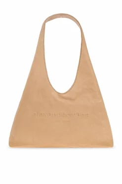 Alexander Wang beżowy Torba na ramię `Pike Small`