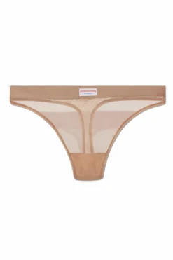 Alexander Wang beżowy Transparentne stringi