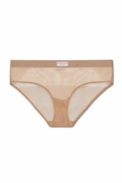 Alexander Wang beżowy Transparentne figi
