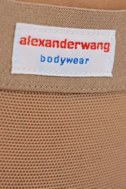 Alexander Wang beżowy Transparentne figi