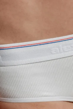 Alexander Wang BIAŁY Figi z logo