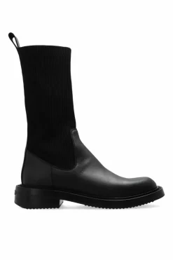 Alexander Wang CZARNY Botki `Detroit`