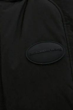 Alexander Wang CZARNY Puchowa kamizelka