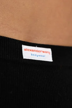 Alexander Wang CZARNY Szorty z kolekcji ‘Underwear’