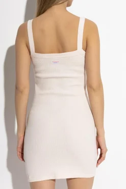 Alexander Wang RÓŻOWY Sukienka bieliźniana na ramiączkach