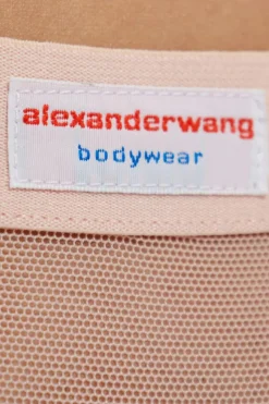 Alexander Wang RÓŻOWY Transparentne figi