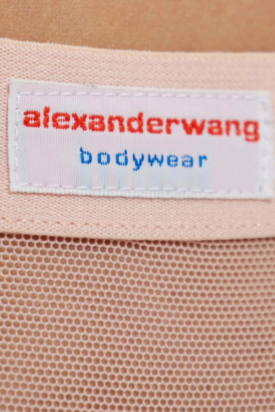 Alexander Wang RÓŻOWY Transparentne figi