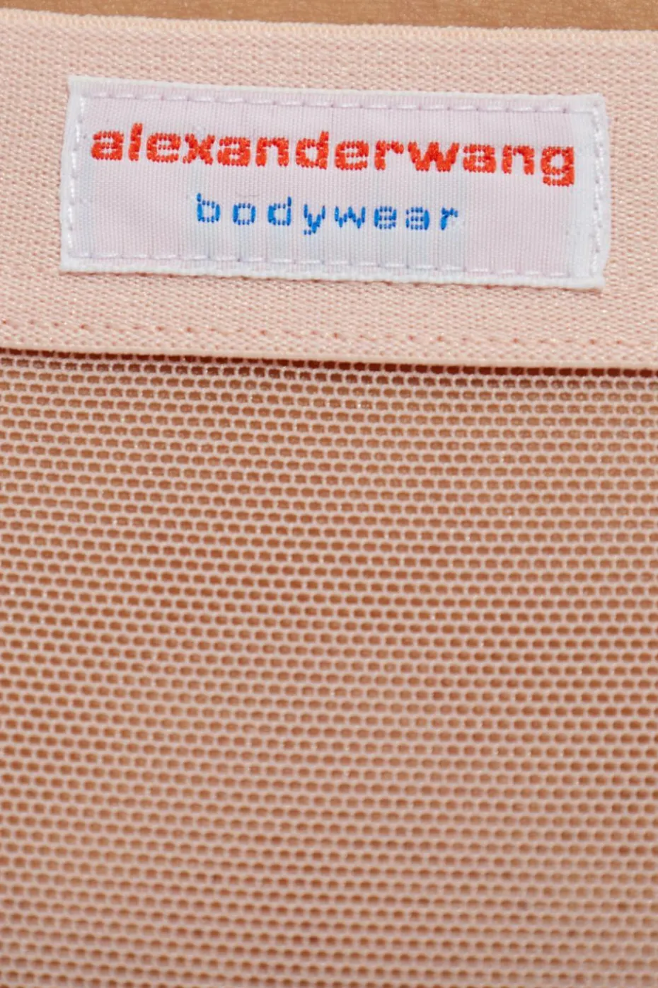 Alexander Wang RÓŻOWY Transparentne stringi