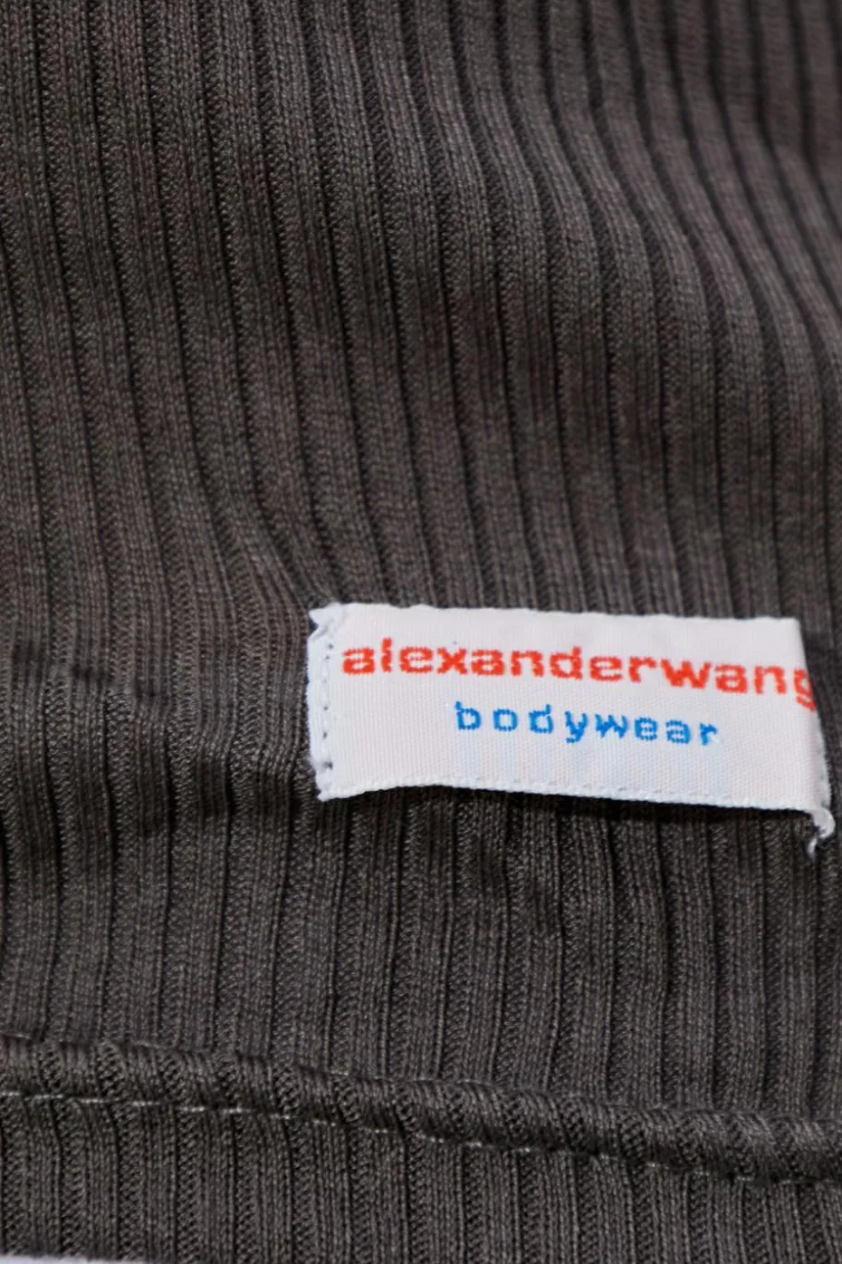 Alexander Wang SZARY Top bieliźniany bez rękawów