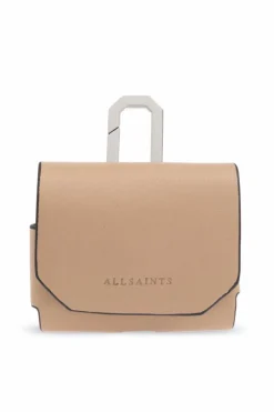 AllSaints beżowy Etui na AirPods