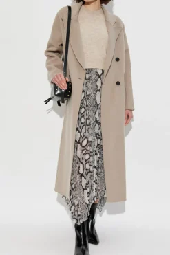 AllSaints beżowy Płaszcz `Pheebee`