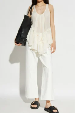 AllSaints BIAŁY Jeansy `Blake`