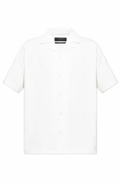 AllSaints BIAŁY Koszula `Hudson`
