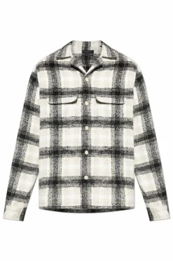 AllSaints BIAŁY Koszula `Lapse`