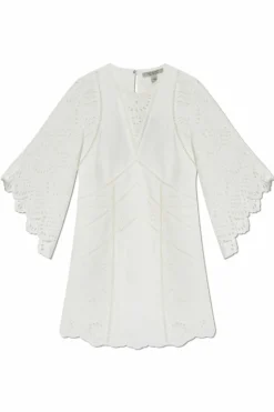 AllSaints BIAŁY Sukienka `Luci`