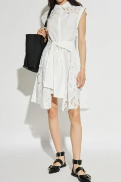 AllSaints BIAŁY Sukienka `Zola`