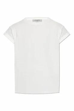 AllSaints BIAŁY T-shirt `Anna`