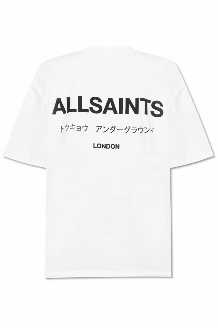 AllSaints BIAŁY T-shirt `Underground`