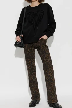 AllSaints BRĄZOWY Jeansy `Haldan`