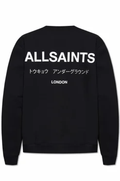 AllSaints CZARNY Bluza `Underground`