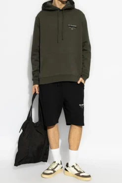 AllSaints CZARNY Bluza z kapturem `Redact`