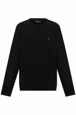 AllSaints CZARNY Bluza z logo ‘Raven’