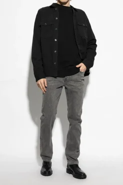 AllSaints CZARNY Bluza z logo ‘Raven’