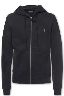 AllSaints CZARNY Bluza z wyszytym logo 'Raven'