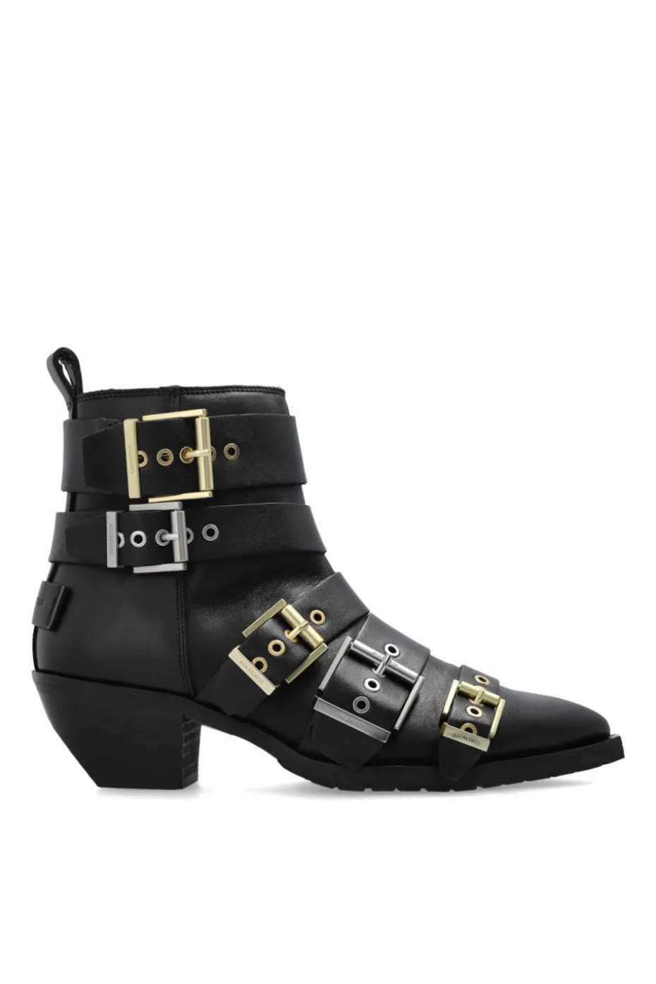 AllSaints CZARNY Botki na obcasie `Jane`