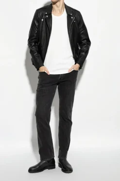 AllSaints CZARNY Jeansy `Iggy`