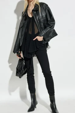 AllSaints CZARNY Jeansy `Miller`
