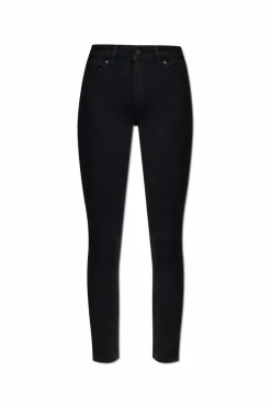 AllSaints CZARNY Jeansy `Miller`