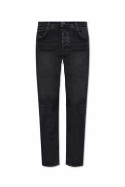AllSaints CZARNY Jeansy `Sid` typu `skinny`