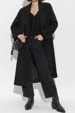 AllSaints CZARNY Kardigan `Honor`