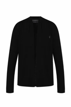 AllSaints CZARNY Kardigan `Mode`