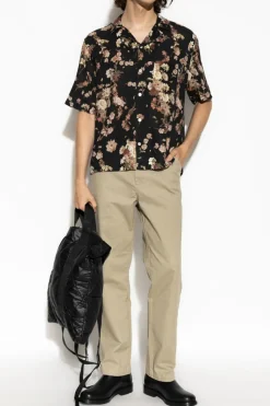 AllSaints CZARNY Koszula `Armada`