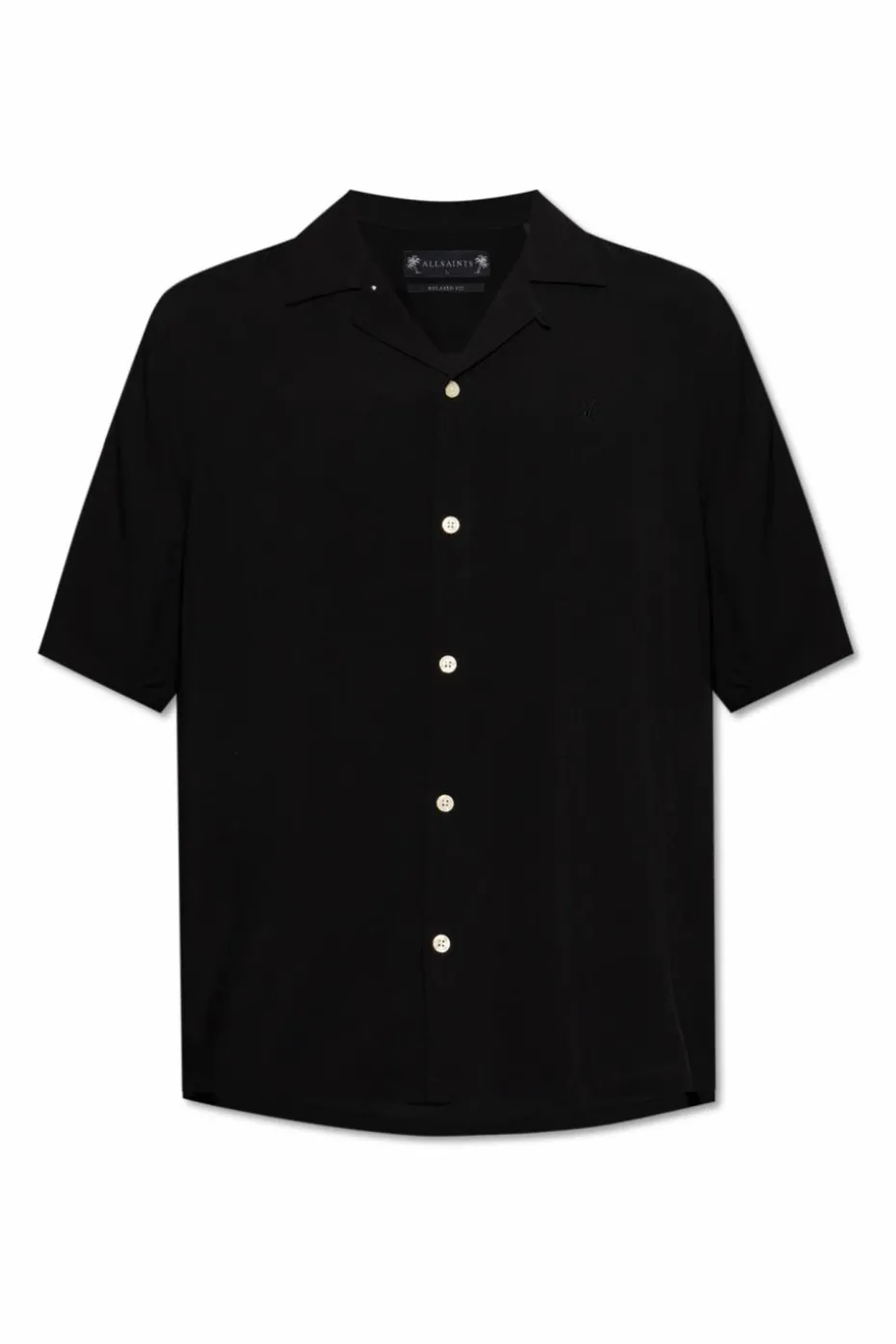 AllSaints CZARNY Koszula `Venice`