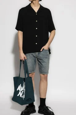 AllSaints CZARNY Koszula `Venice`