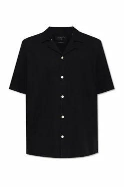 AllSaints CZARNY Koszula `Robson`