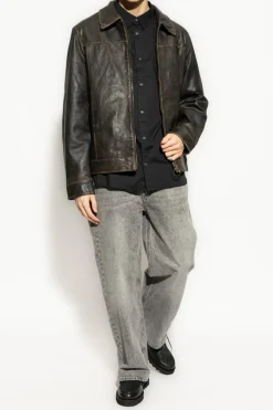 AllSaints CZARNY Koszula `Hawthorne`