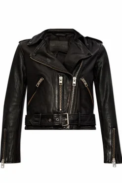 AllSaints CZARNY Kurtka 'Balfern' typu 'biker'