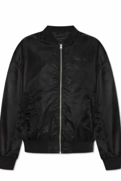 AllSaints CZARNY Kurtka `Future` typu `bomber`