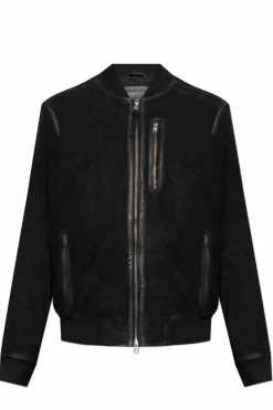 AllSaints CZARNY Kurtka `Kemble`