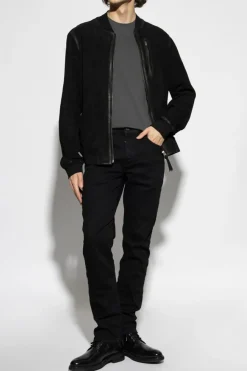 AllSaints CZARNY Kurtka `Kemble`