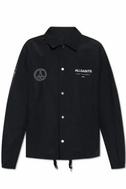 AllSaints CZARNY Kurtka `Orbital`
