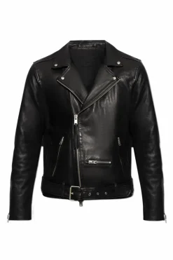 AllSaints CZARNY Kurtka 'Wick' typu 'biker'
