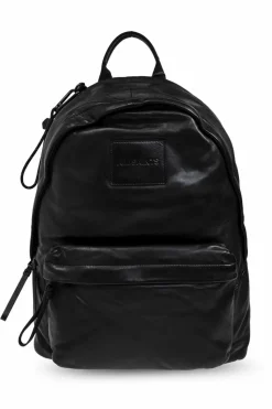 AllSaints CZARNY Plecak `Carabiner`