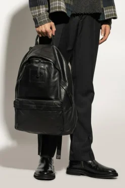 AllSaints CZARNY Plecak `Carabiner`